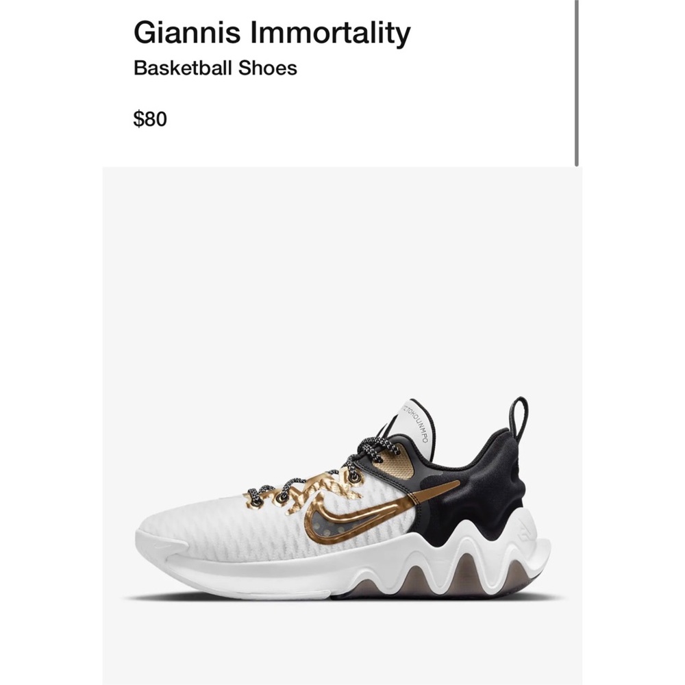 Nike Mens Giannis Immortality Basketball Shoes
